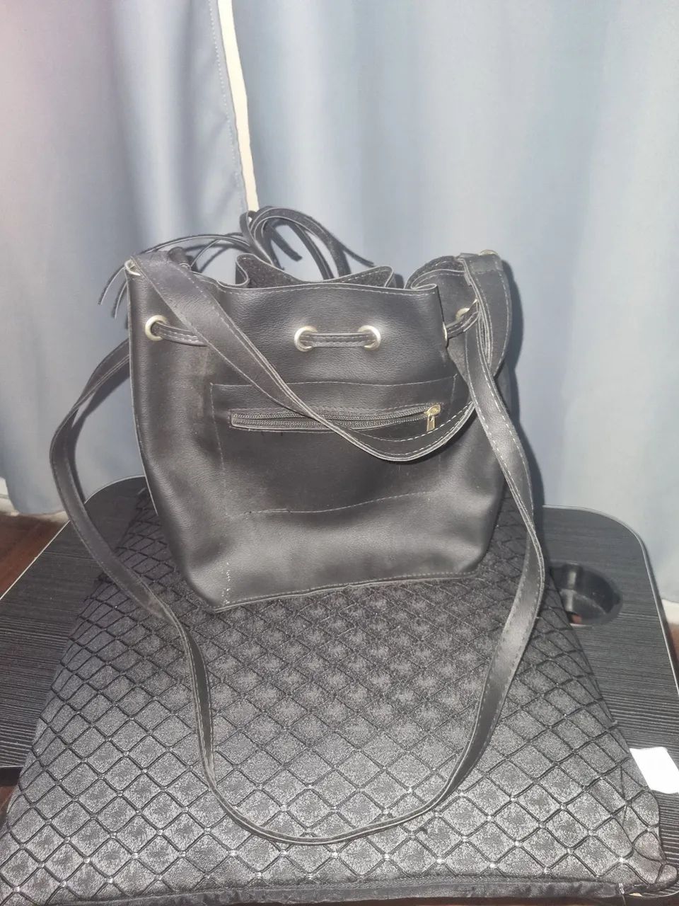 Bolsa SF preta - Foto 2