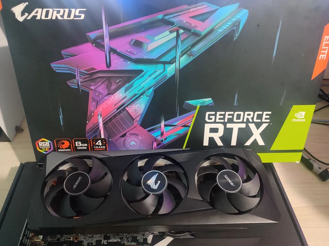 Rtx 3060 ti Gigabyte Aorus Elite 