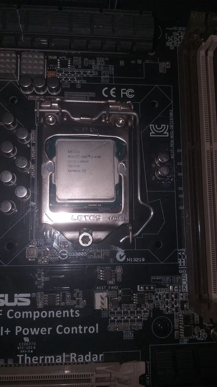 Kit Intel i7 4590/Placa Mãe Asus Z97 - Foto 5
