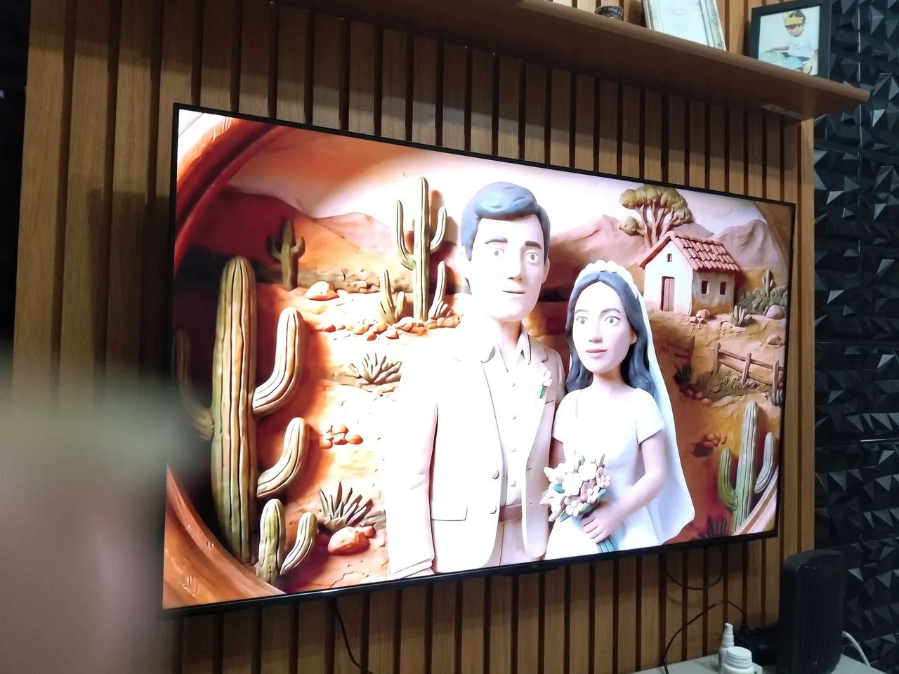 Tv semi nova 55 polegadas
