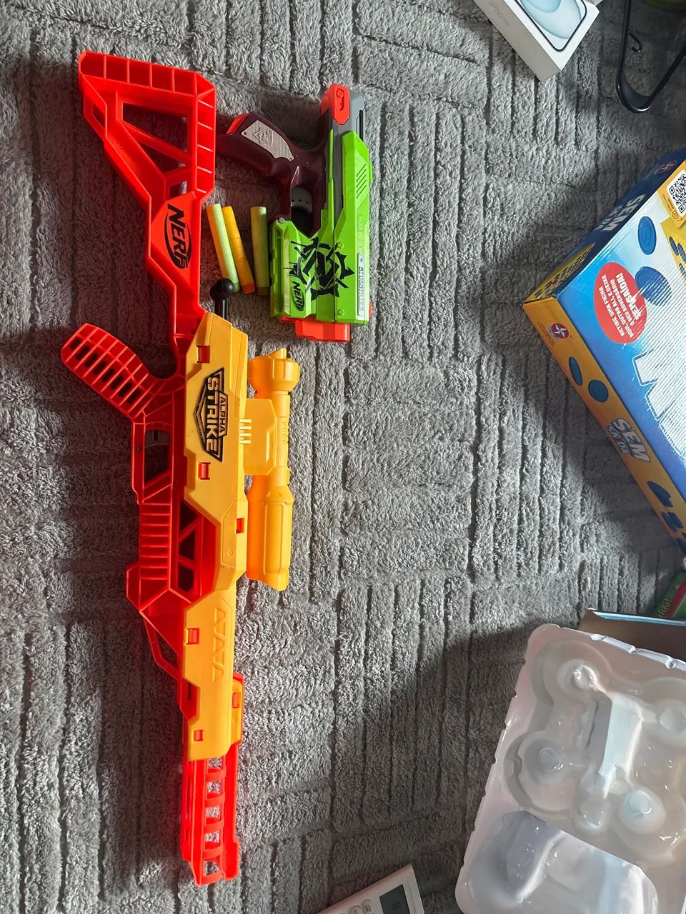 KIT DUAS NERFS MAIS MUNIÇAO