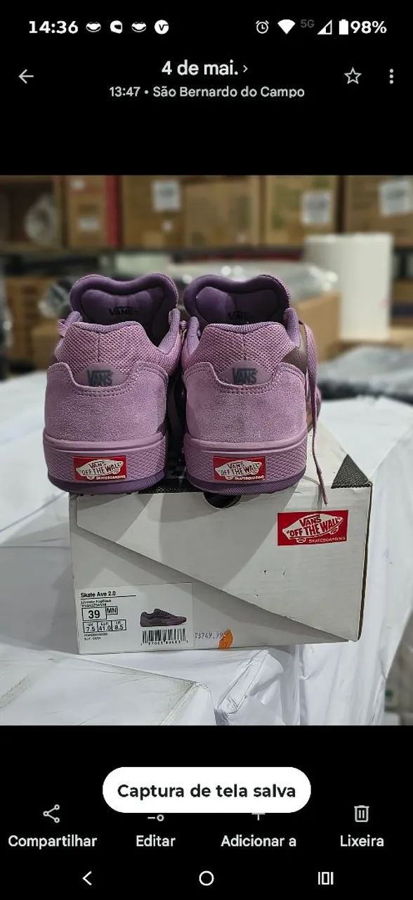 Vans Ave 2.0 Lavander Tam 39/40 - Foto 3