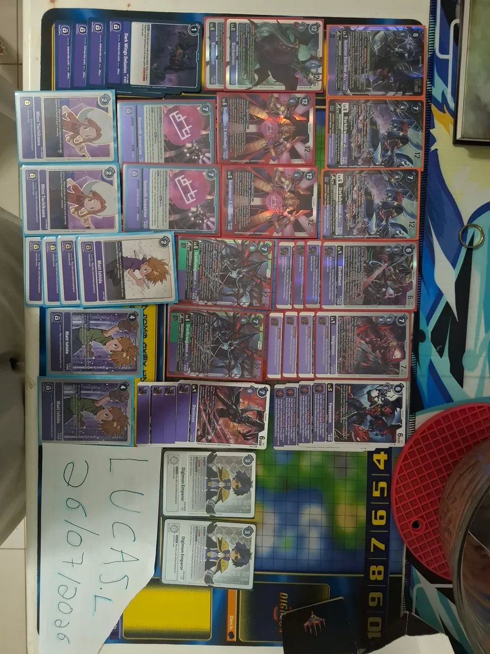 Deck/Set Digimon Purple Hybrid