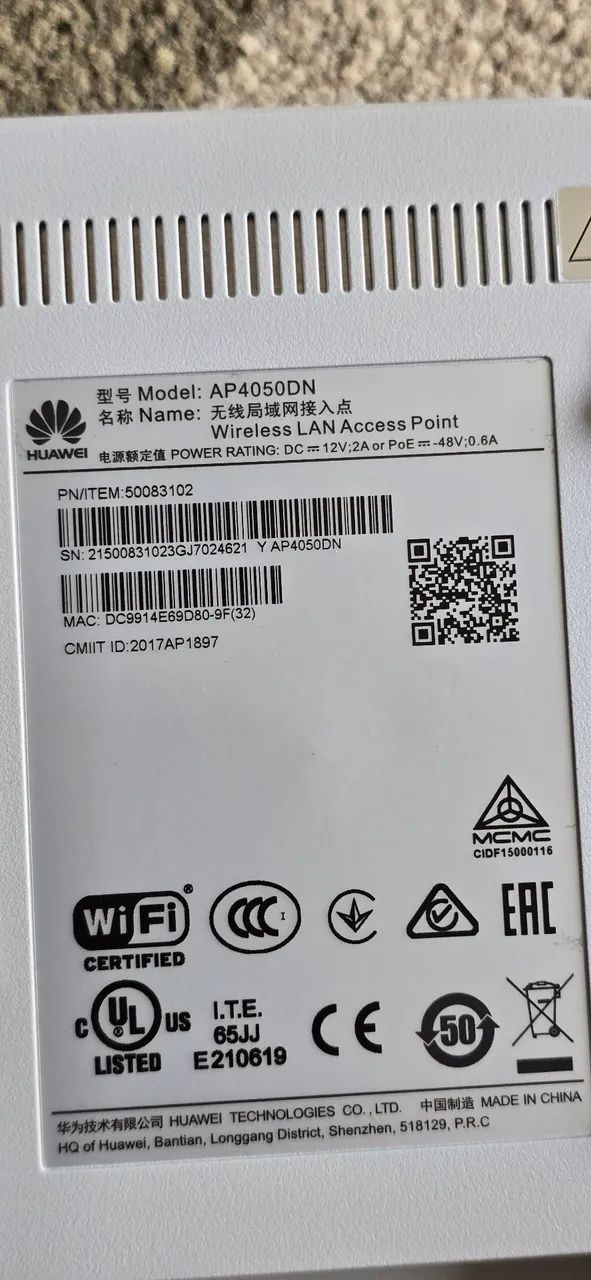 Access Point Huawei AP4050DN corporativo: - Foto 2