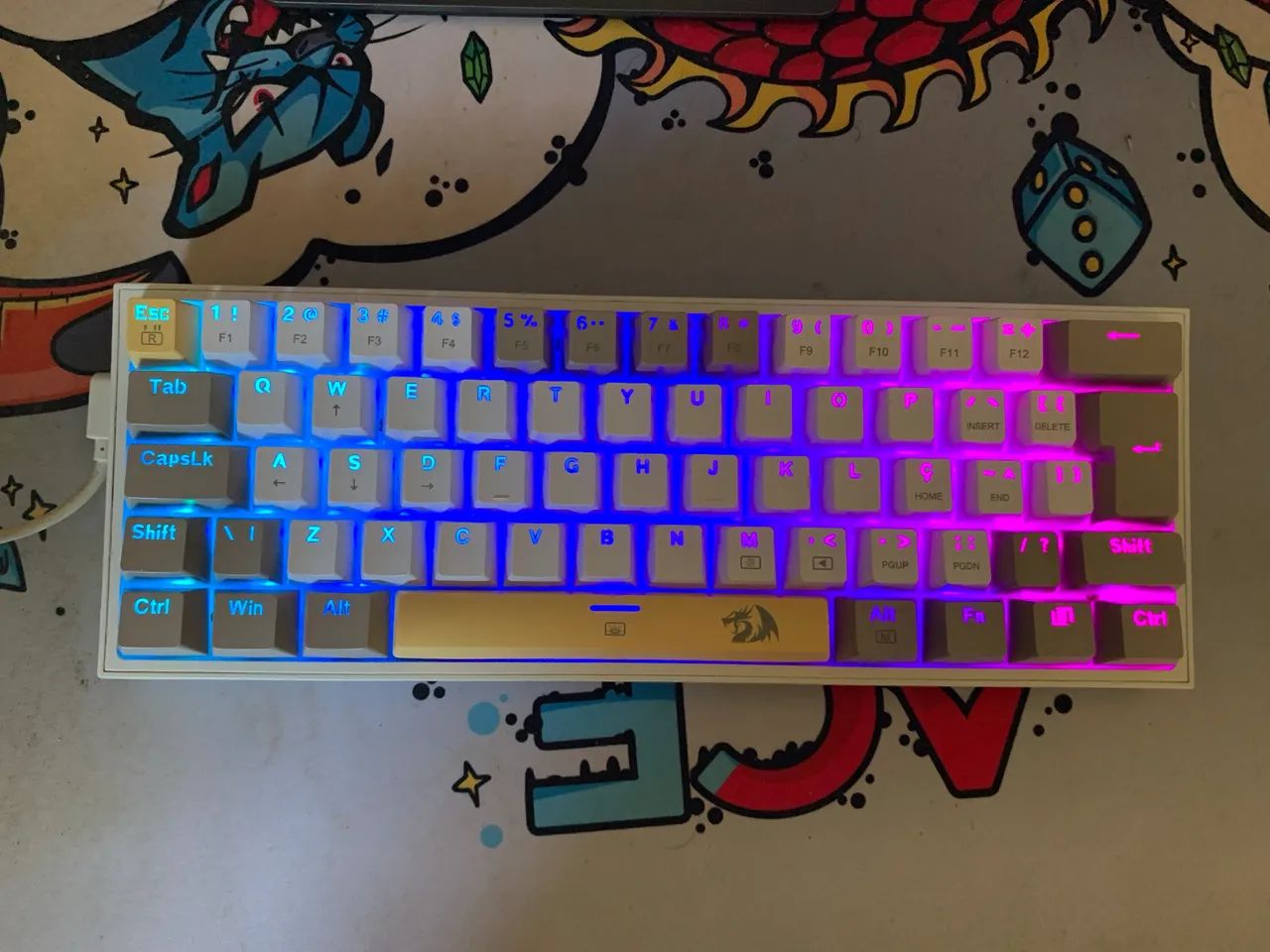 Teclado FIZZ RGB - Foto 2