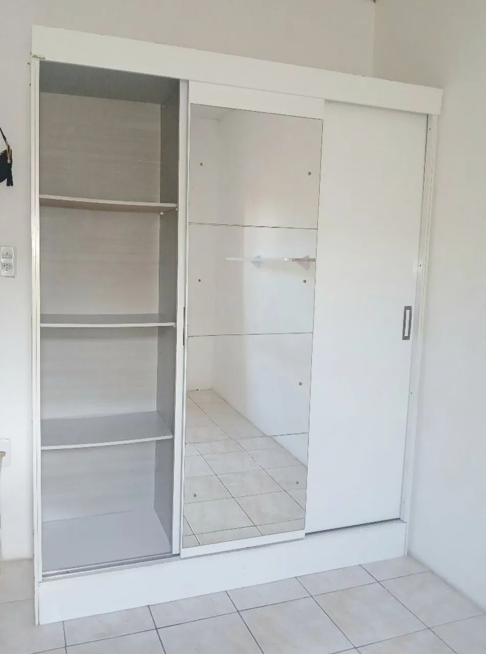 Guarda roupa com espelho entrego e monto  - Foto 2