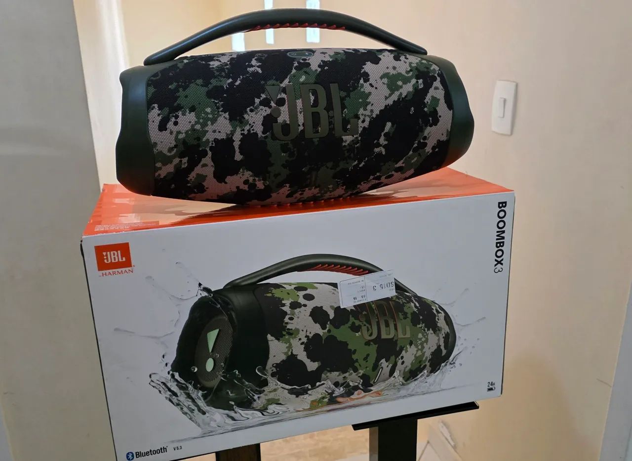 Jbl boombox 3 camuflada