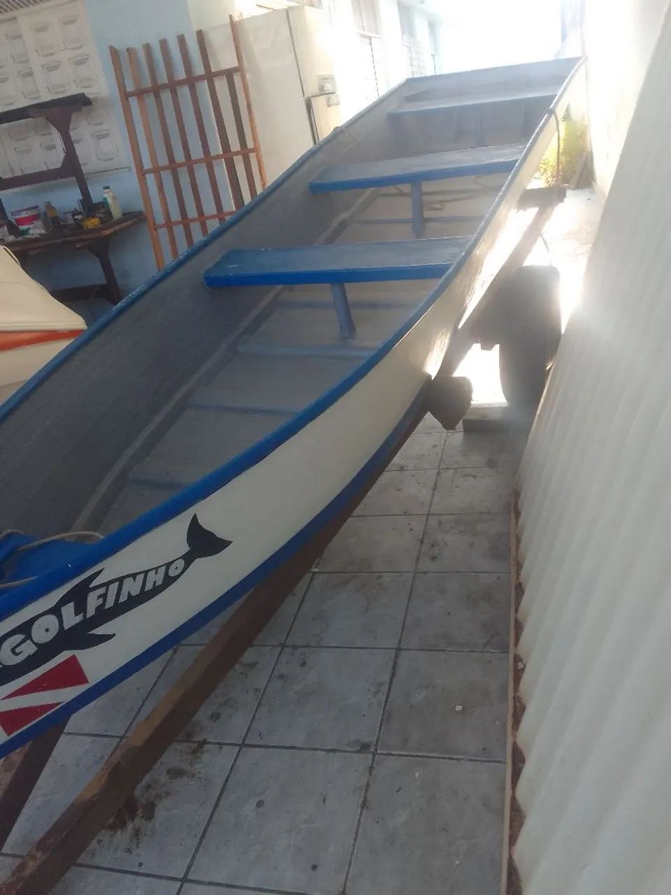 Barco de fibra 5m - Foto 5