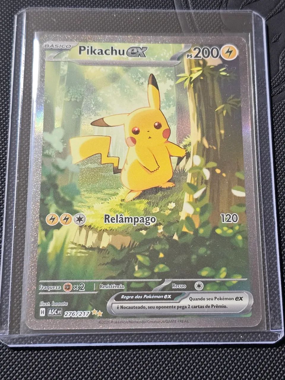 Pikachu ex da floresta 