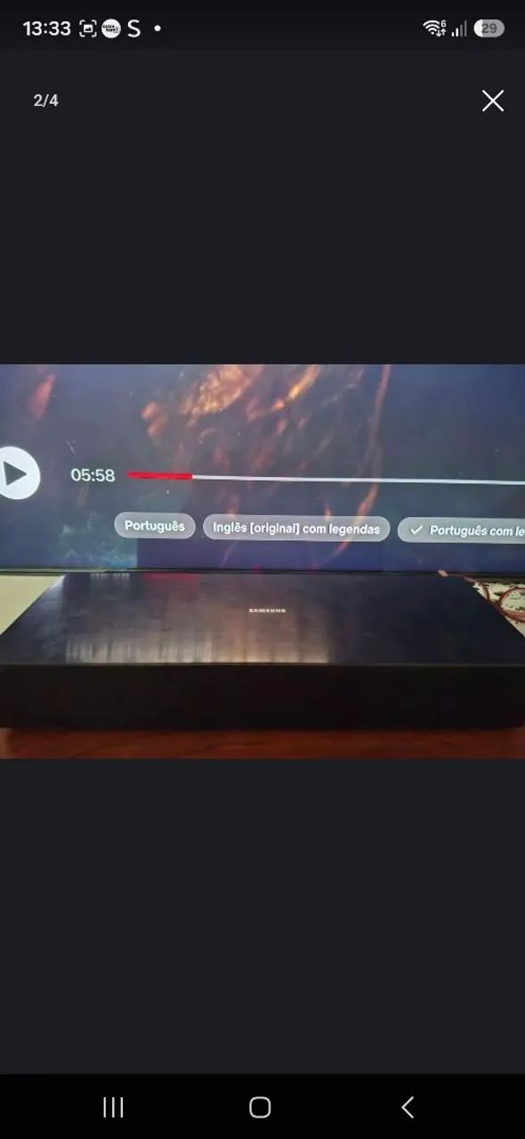 TV SMART 55" 4K , Funciona perfeitamente todas as funções! * - Foto 3