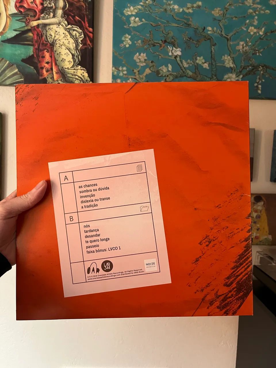 Disco de vinil lp Boogarins Sombrou Dúvida Noize - Foto 5