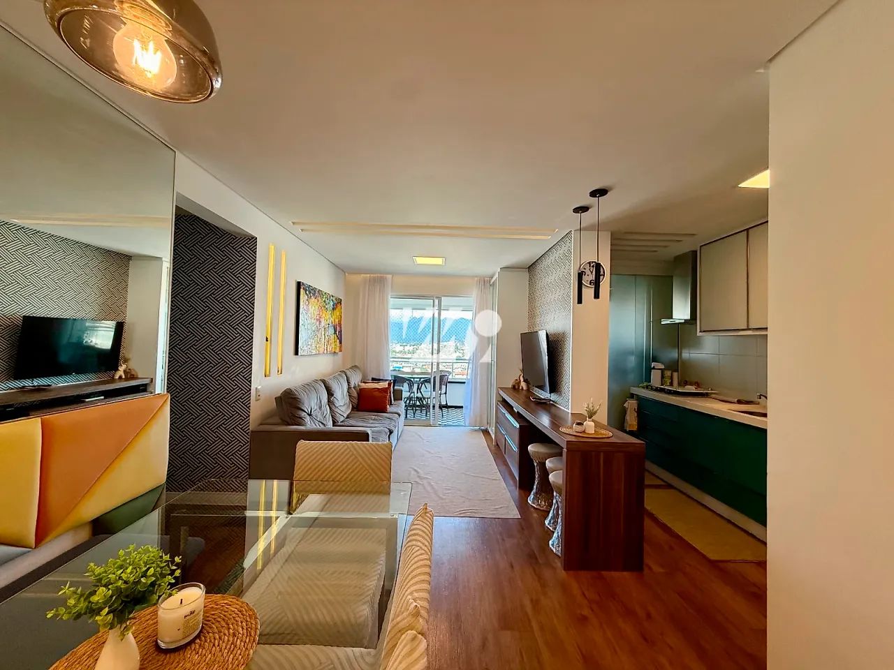 Apartamento 3 quartos com suíte 100% mobiliado - imv - Foto 2