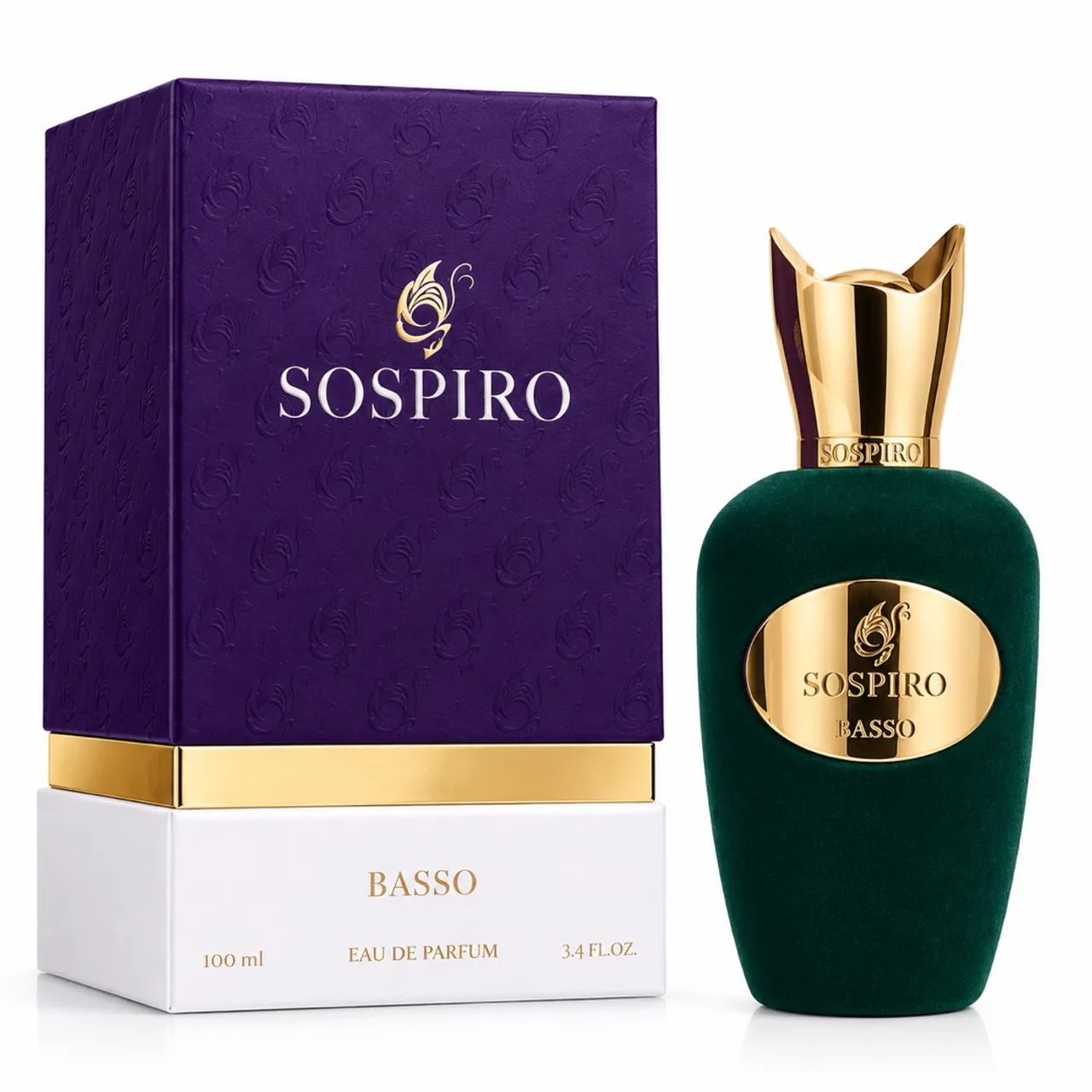 Perfume Sospiro Basso 100 ml Eau de Parfum - Com Caixa