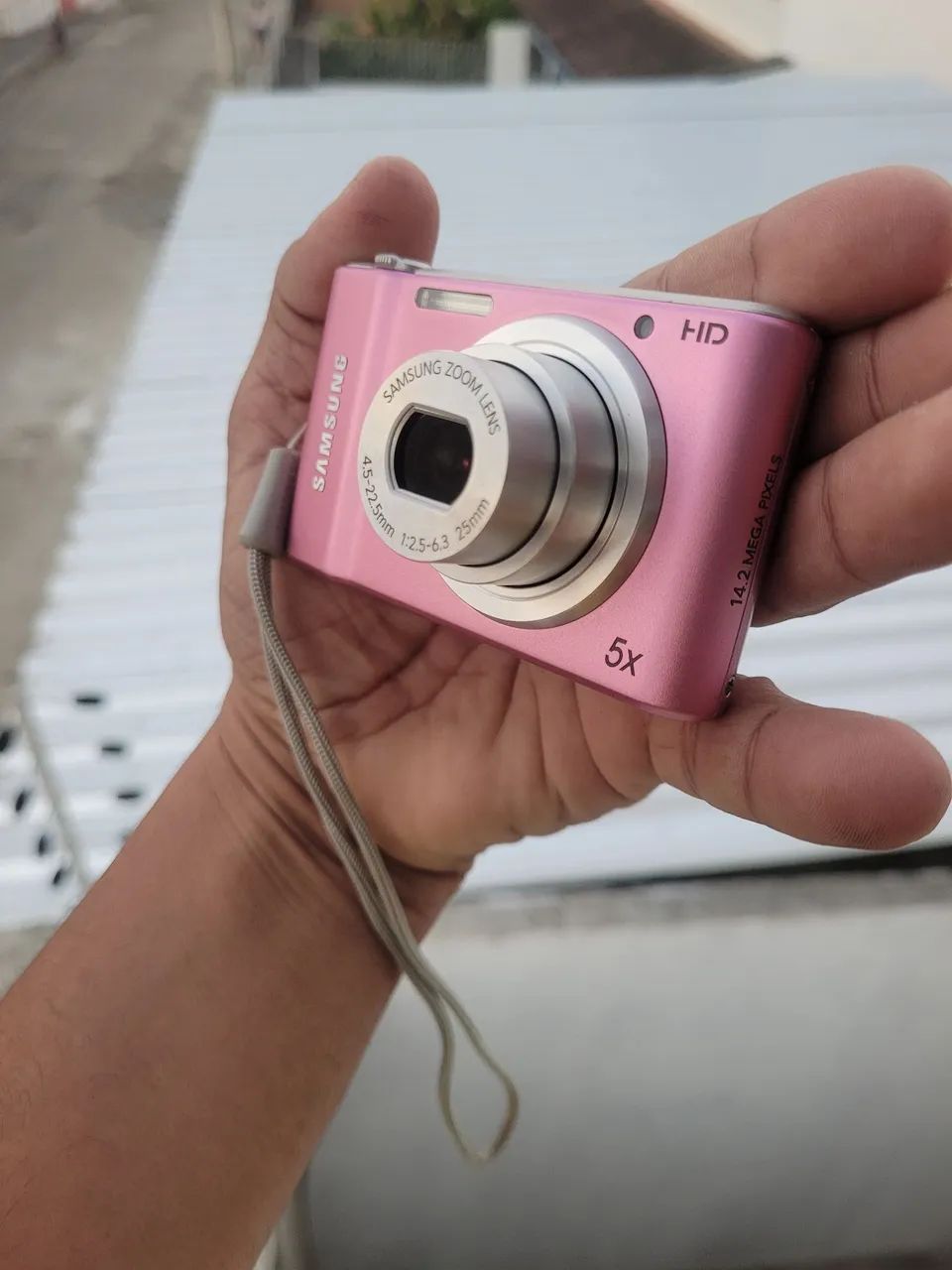 Câmera Digital Samsung ST64 Rosa - Estilo Vintage / Digicam Y2K