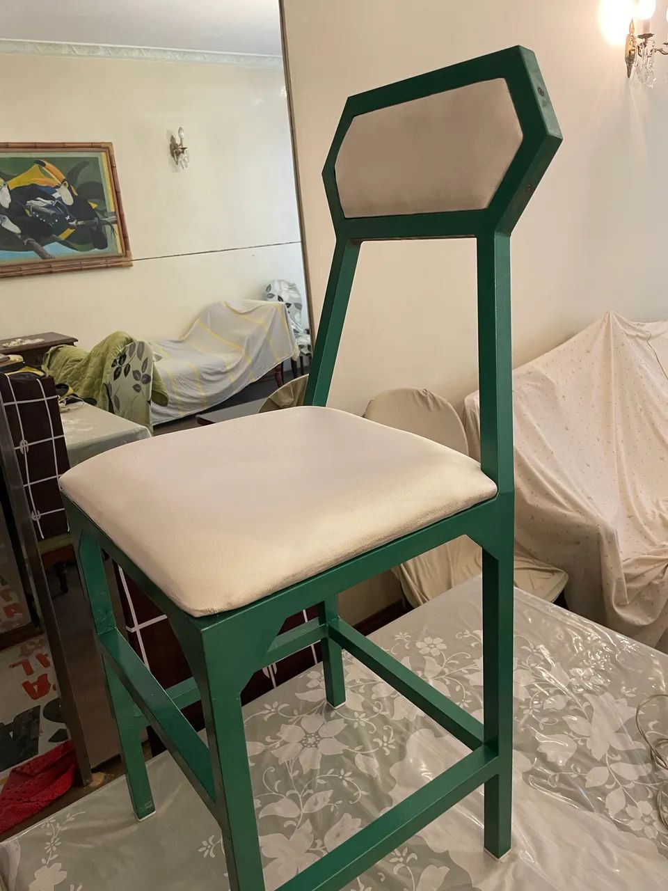 Vendo oito cadeira novas super reforçadas - Foto 5