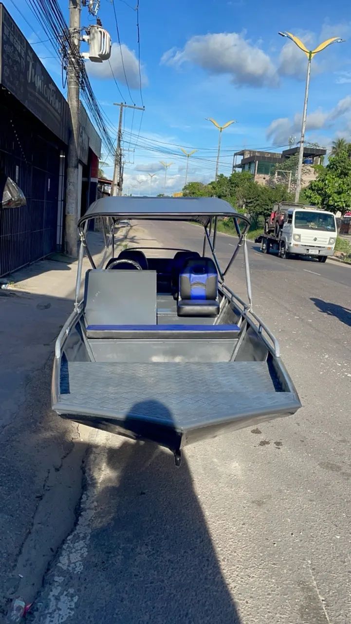 FABRICAÇÃO DE BOTES E CANOAS DE ALUMÍNIO | SOB ENCOMENDA  COM QUALIDADE E PREÇO BAIXO. - Foto 3