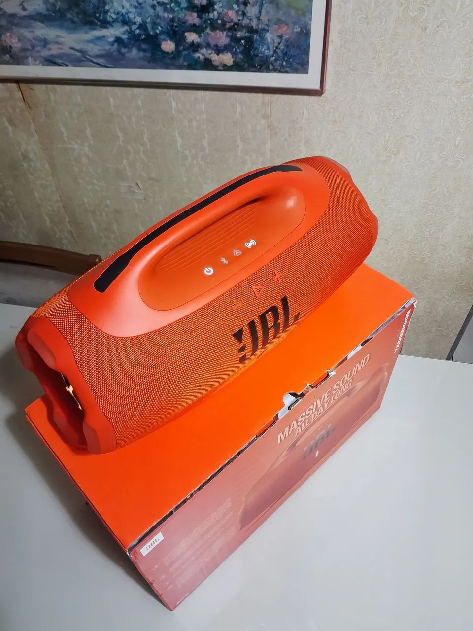 JBL Boombox4 na cor Laranja - Foto 4