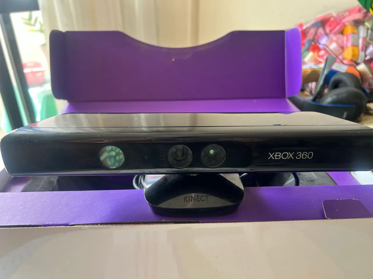 Kinect Xbox 360 + Jogo Kinect Adventures + Headset - Foto 3