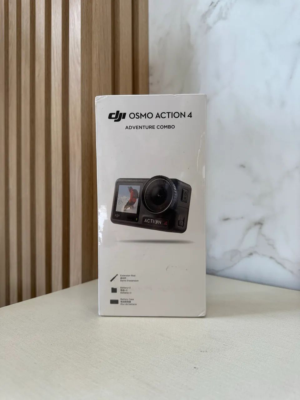 CÂMERA DJI OSMO ACTION 4 ADVENTURE COMBO