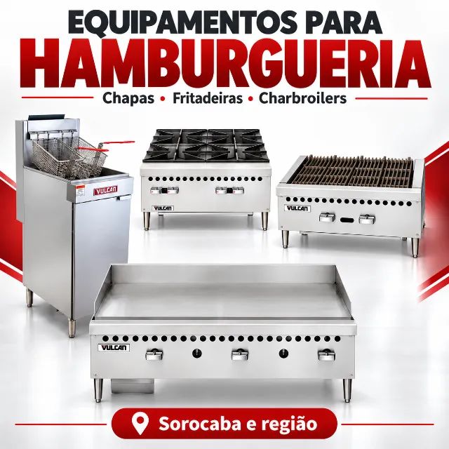 Equipamentos para Hambúrgueria 