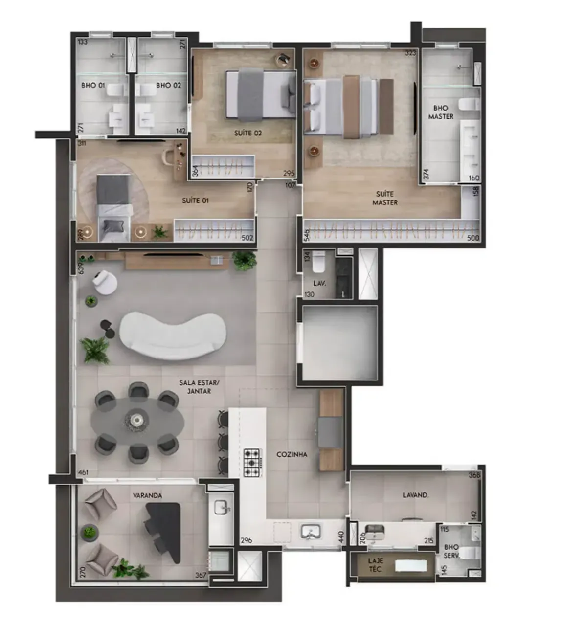 PLANTA 153m²