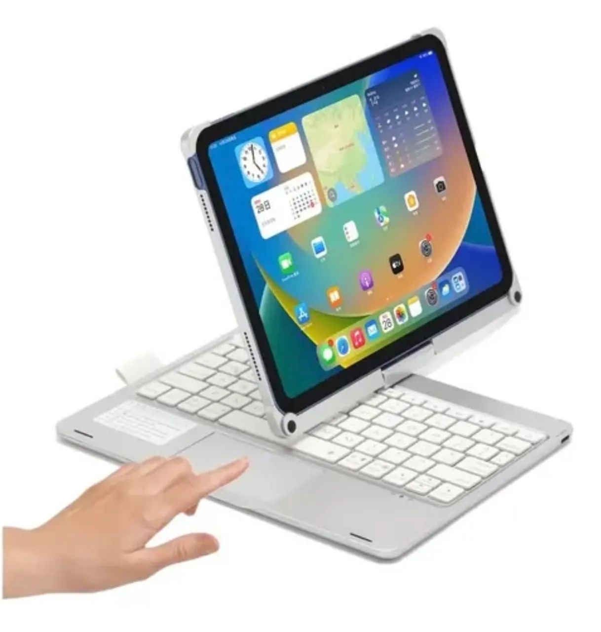 CAPA TECLADO IPAD GIRATÓRIA  - Foto 2