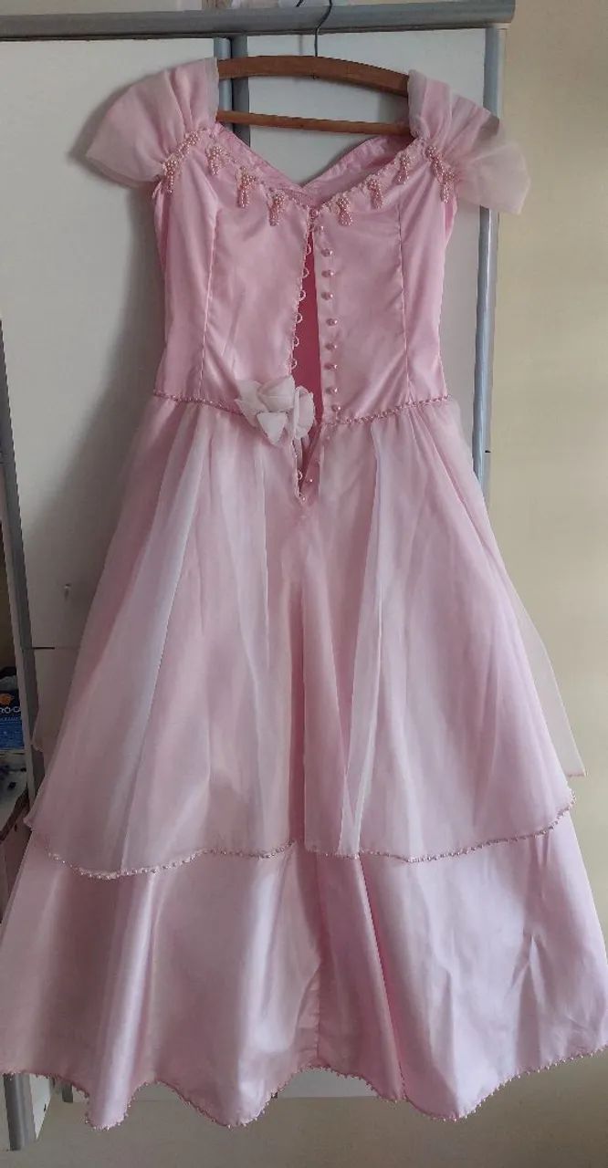 Vestido rosa Tamanho P - Foto 2