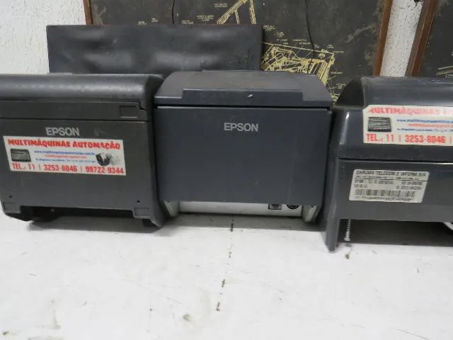 3 IMPRESSOARAS FISCAIS EPSON - Foto 3