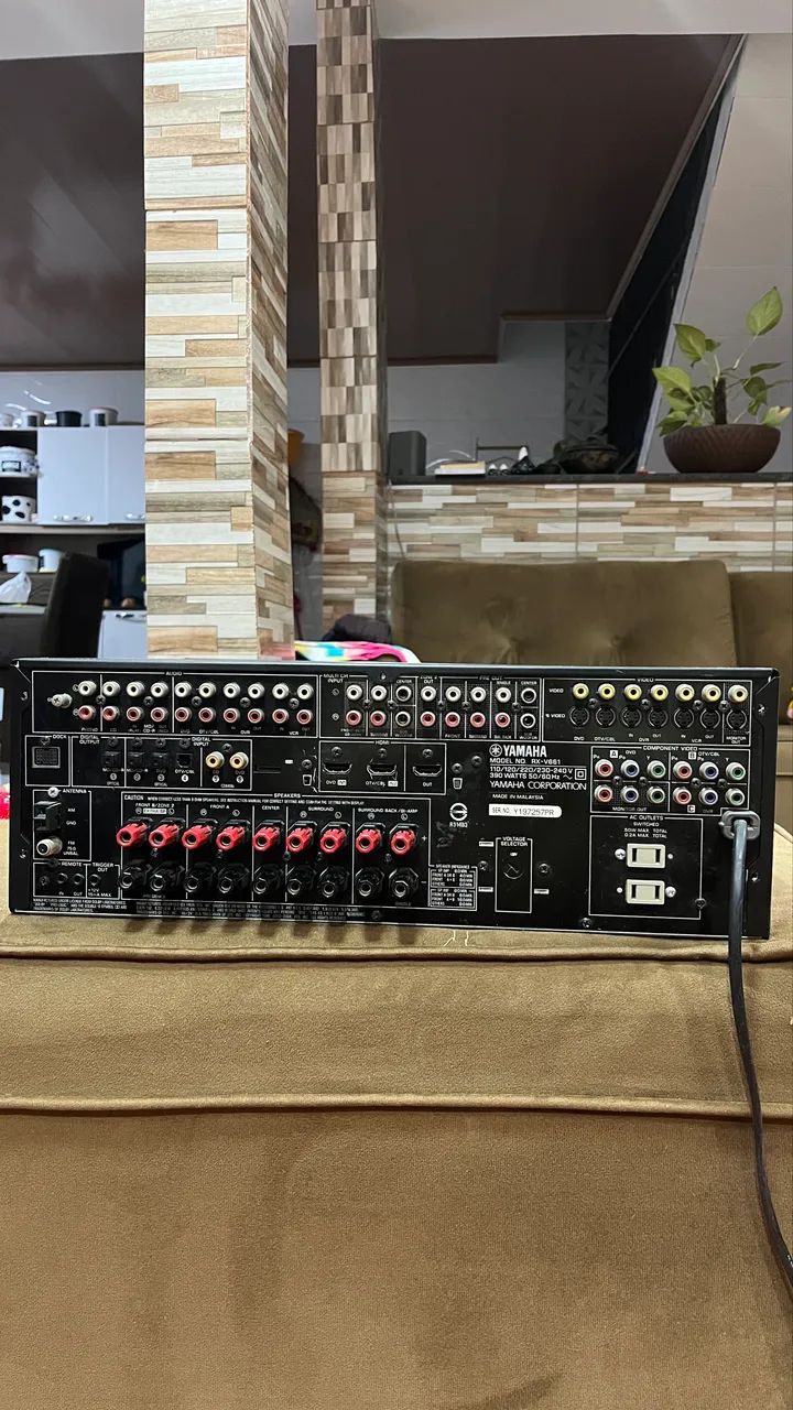 Receiver Yamaha RX-V661 7.1 - Foto 4