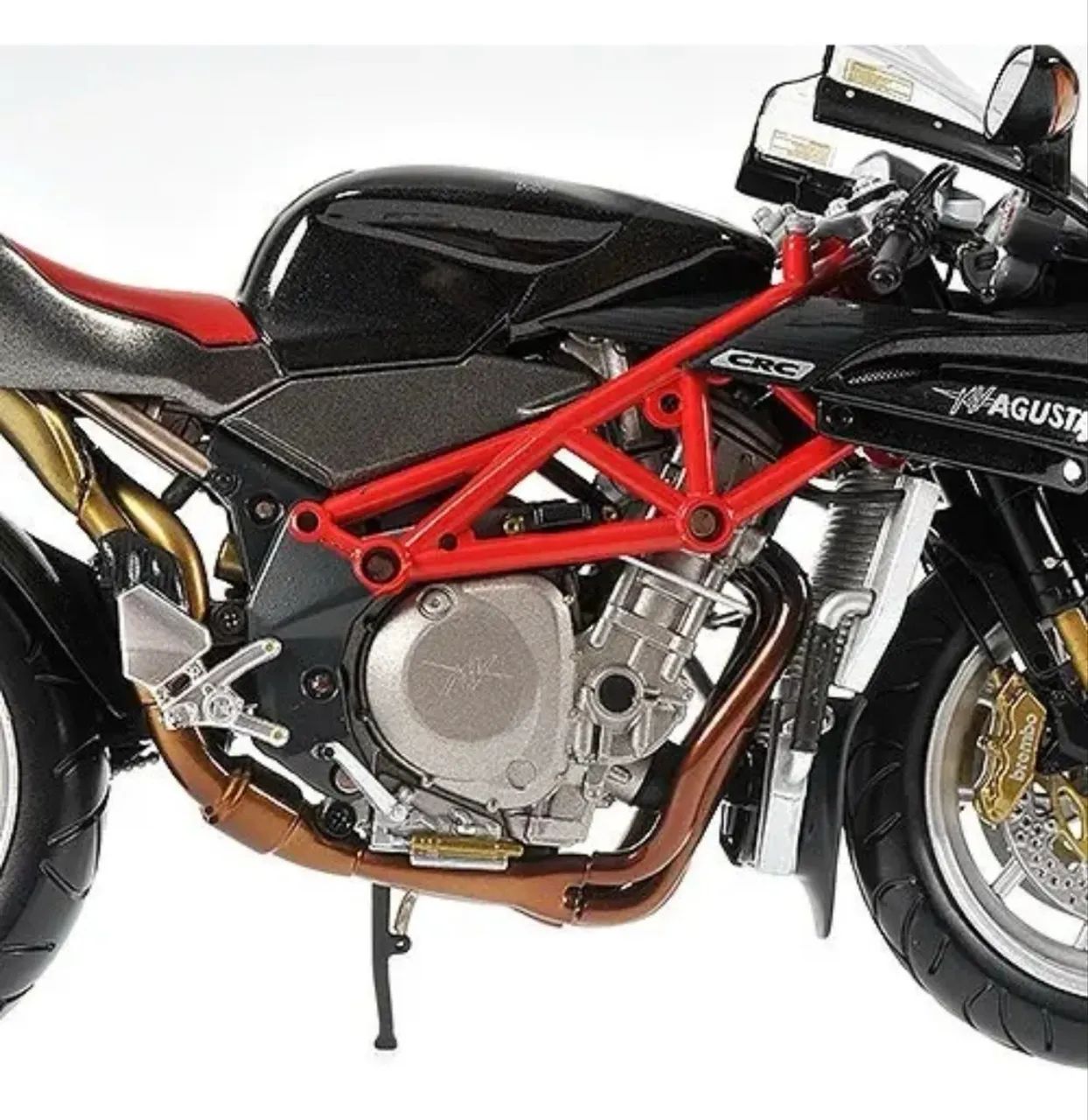 Minichamps 1/12 Moto Mv Agusta F4 1000cc Ayrton Senna F1 Gp