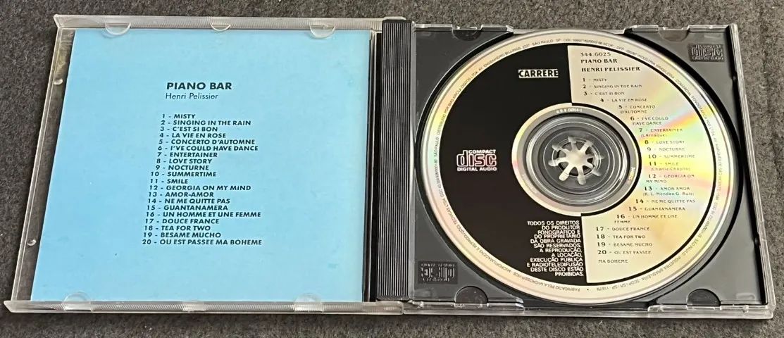 CD - Piano Bar - Henri Pelissier - Foto 2