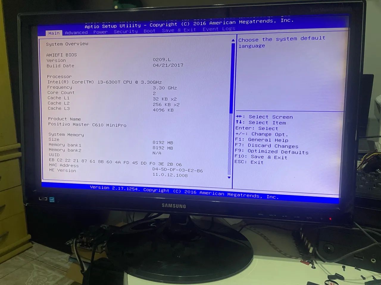 Monitor S23B550 SyncMaster Carcaça  - Foto 2