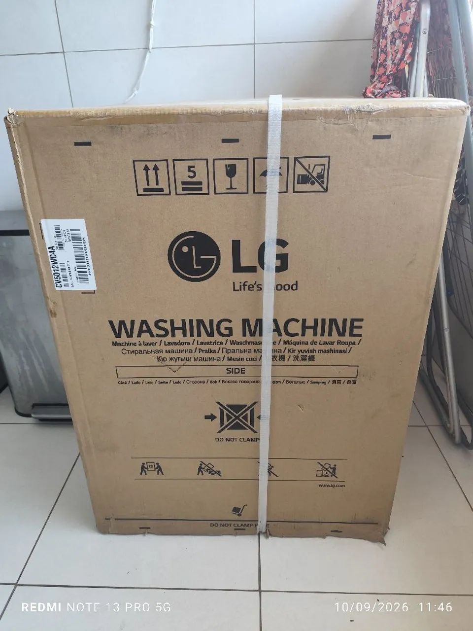 MAQUINA DE LAVAR MARCA LG WASHING MACHINE NOVA - Foto 4