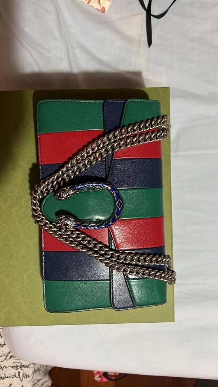 Bolsa Gucci Tricolor  - Foto 5
