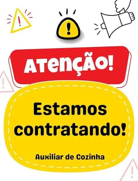 VAGA DE COZINHA - TUTÓIA 