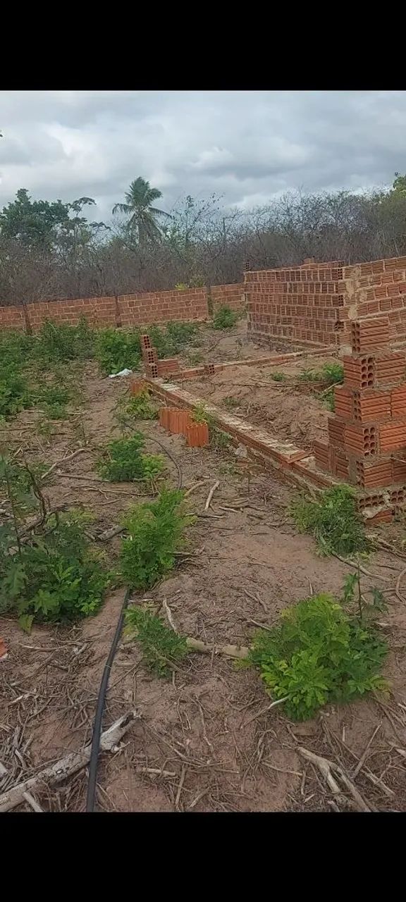 Vendo terreno com casa para terminar  - Foto 5