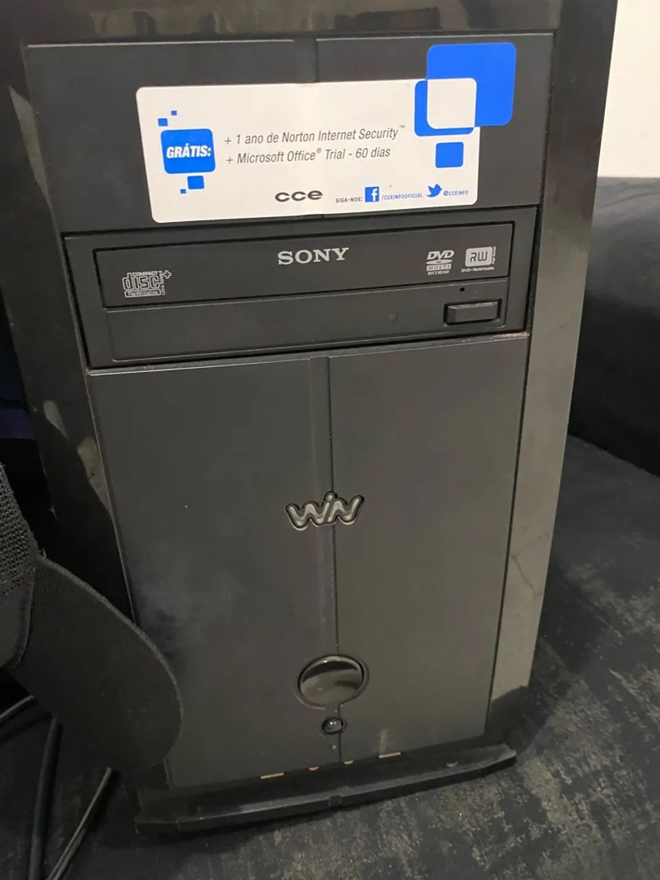 Computador de mesa Cce Win 