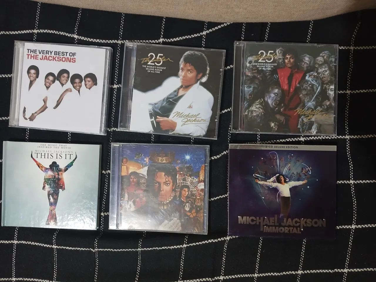 Cds Michael Jackson 1 dvd e 9 cds 
