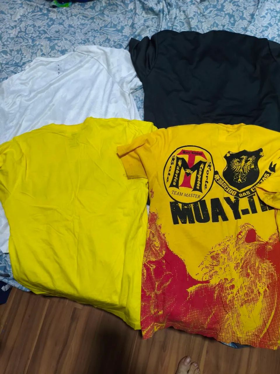 4 camisas de treino tamanho M - Foto 3