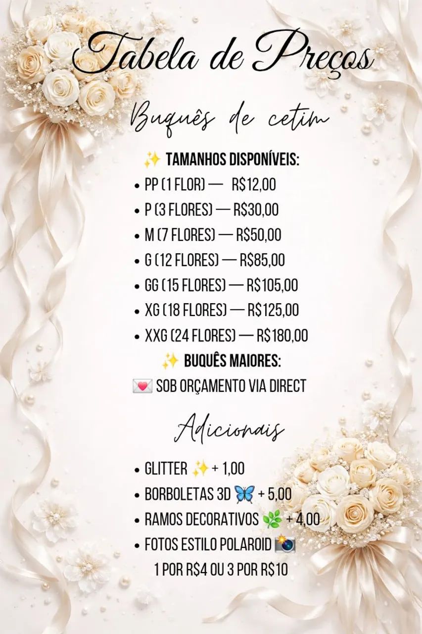 Flores e buquês artesanais feito a mão - Foto 4
