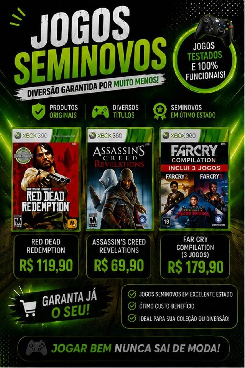 Jogos original Xbox 360 - Foto 2