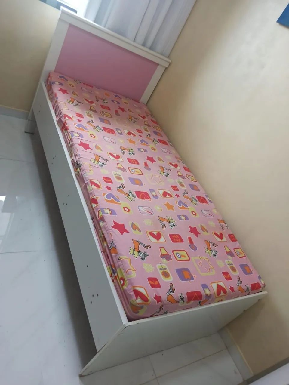 Cama solteiro com gaveta auxiliar  - Foto 2