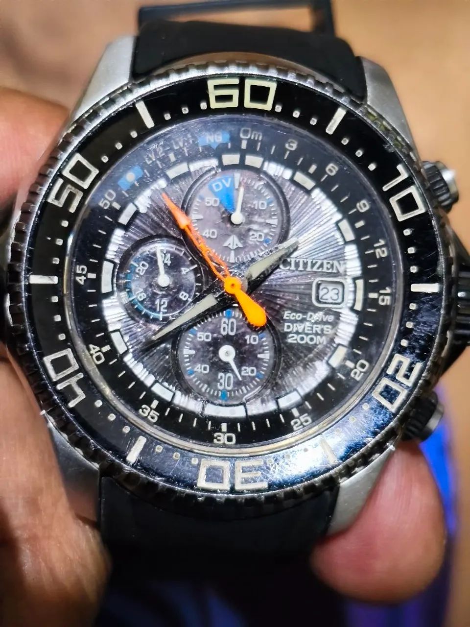 Relógio Citizen cronógrafo leia descrição  - Foto 5