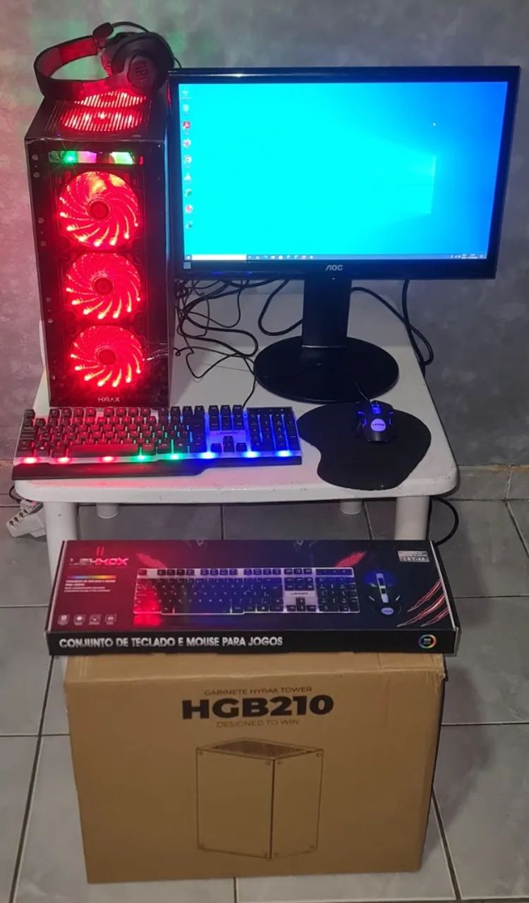 Pc Gamer Core i5 com Ssd nvme e HD de 1TB  - Foto 4