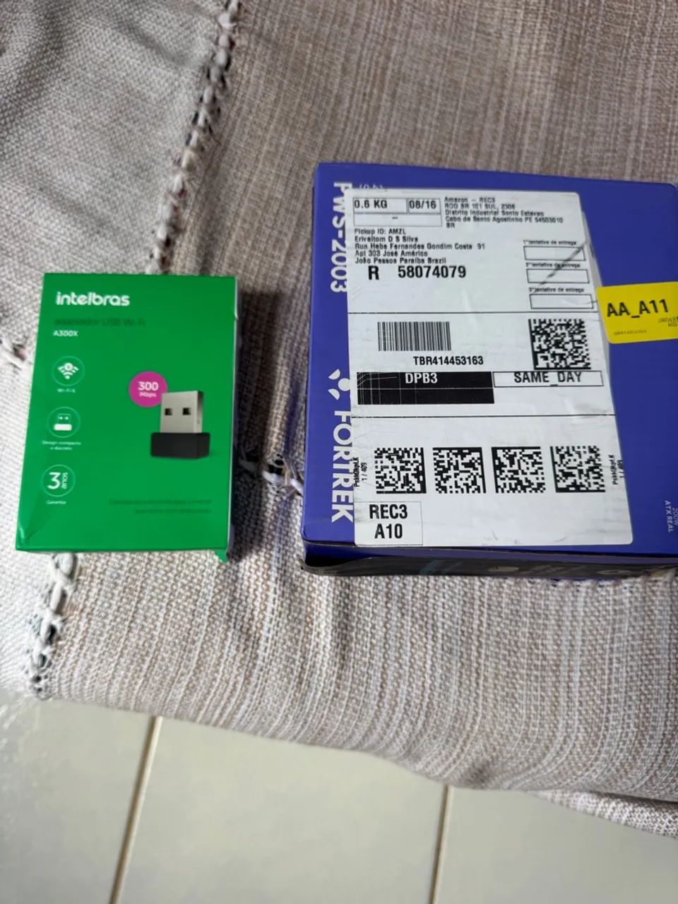 Fonte Atx e Adaptador Wi-Fi Intelbras - Foto 3