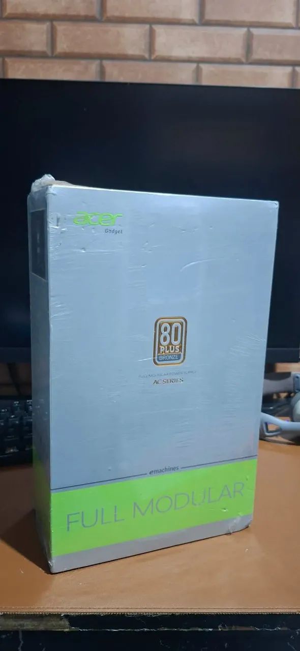 Fonte Gamer 650w Full modular ACER cor Branca nova na caixa. - Foto 4