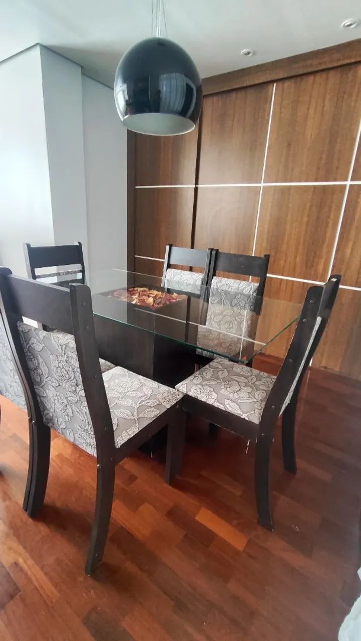 Mesa de vidro com 6 lugares  - Foto 3