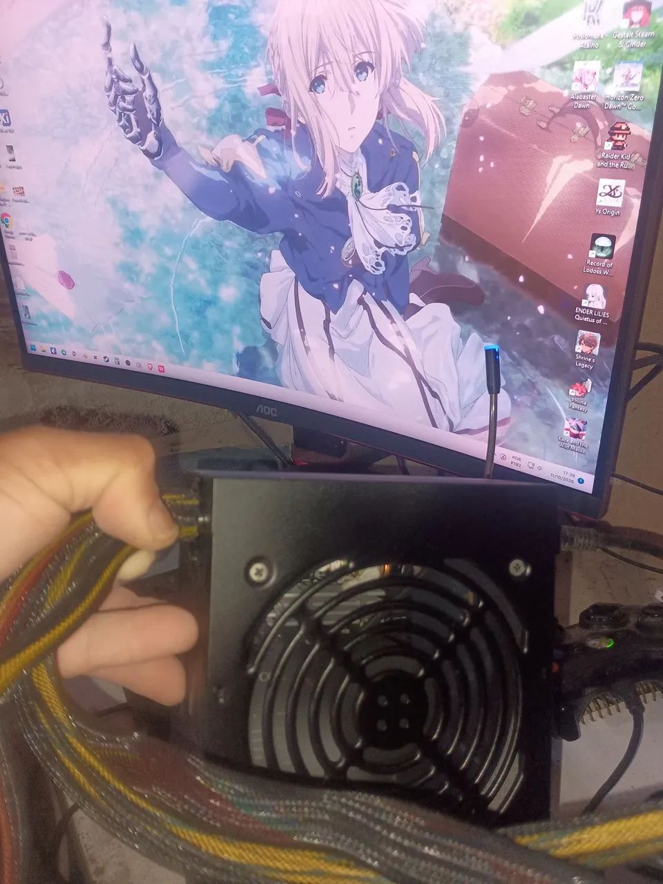 Fonte corsair vs500