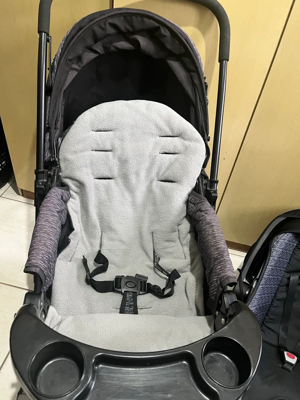 Carrinho + bebê conforto  - Foto 4