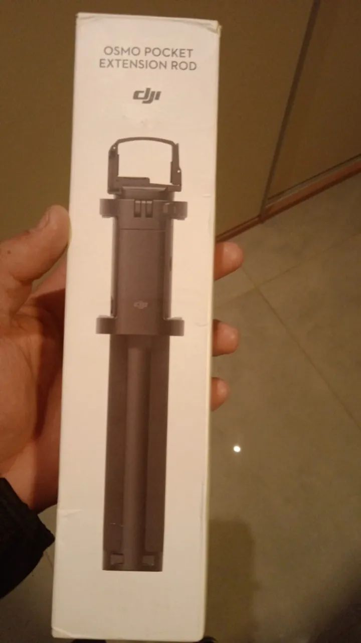 DJI Osmo Pocket de primeira geração com bastão extensor DJI Osmo